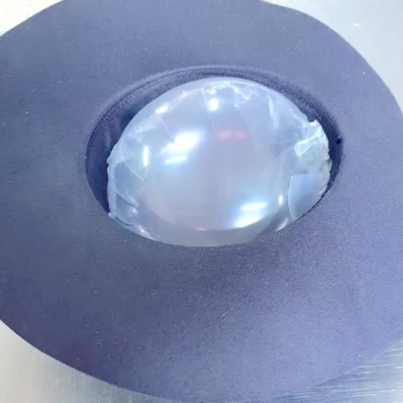 NEW Felt Grey Floppy Hat Bow Fall Boutique Brand New - Picture 8 of 9